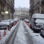 Snow in Paris